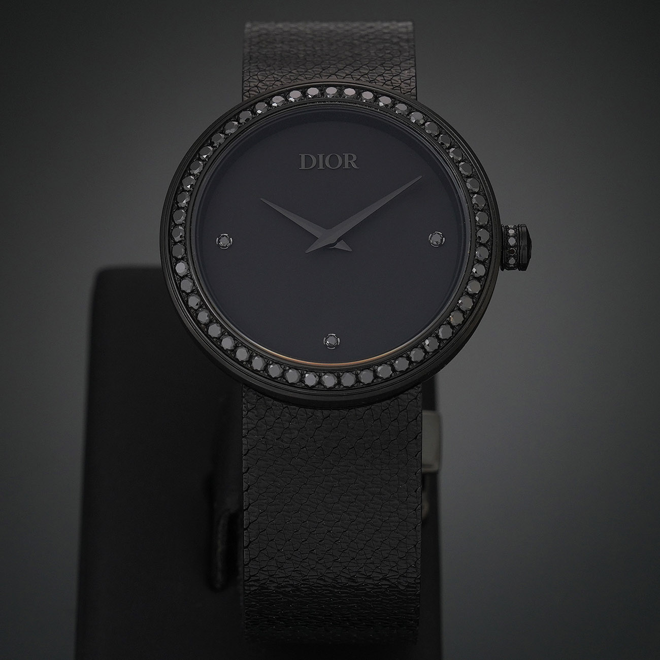 CHRISTIAN DIOR(USED)디올 블랙 울트라매트 워치